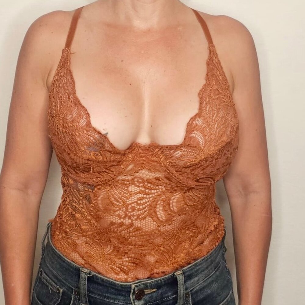 Brown Bodysuit